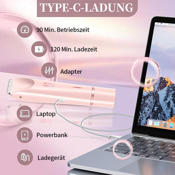 Doppelkopf-Haarschneider für Damen