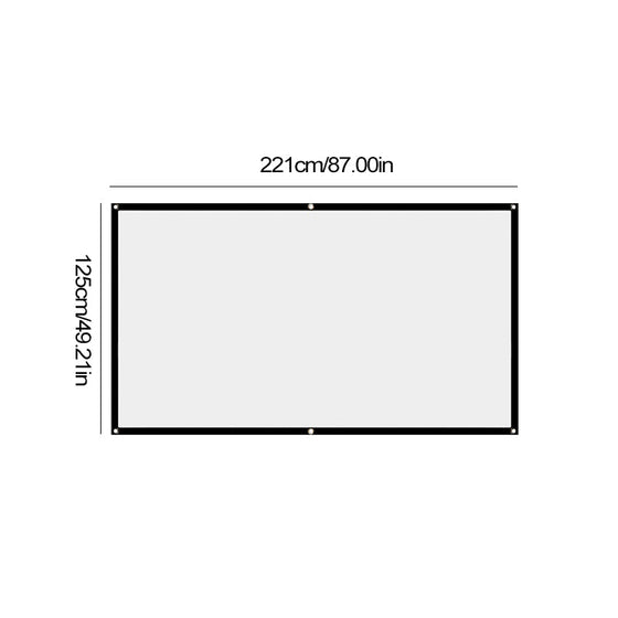 🌈Tragbare riesige Kinoleinwand für den Außenbereich