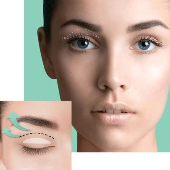 Kit für unsichtbare Augenlidstreifen