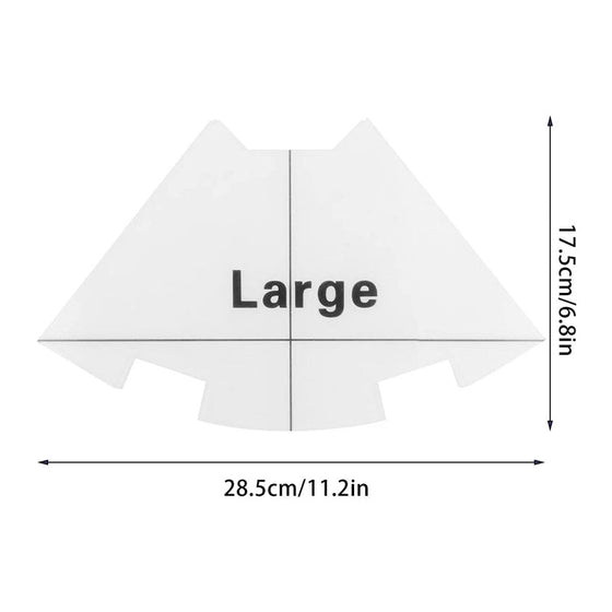 Süßes Schlüsselbeutel-Vorlagen-Set