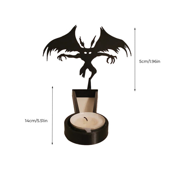 Gruseliges Halloween-Schattendekor