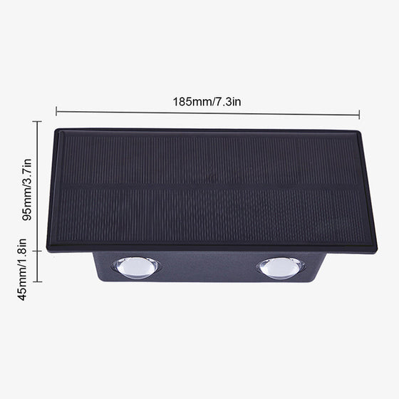 Solar-Außenwandleuchte