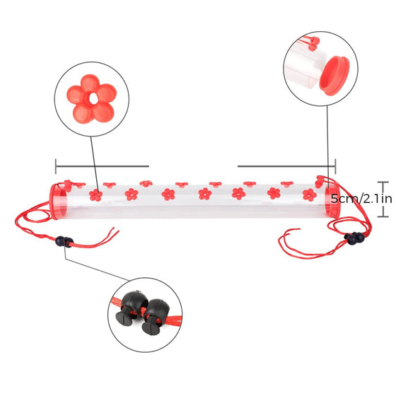 Blumenbar-Kolibri-Futterstation