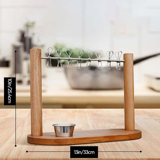 Gourmet-Tablett aus Holz