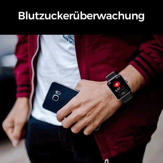 Intelligentes Armband zur Herzfrequenz- und Blutdrucküberwachung