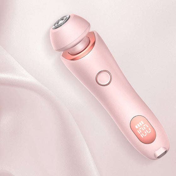 Elektrisches Haarentfernungsgerät mit Doppelkopf für Damen