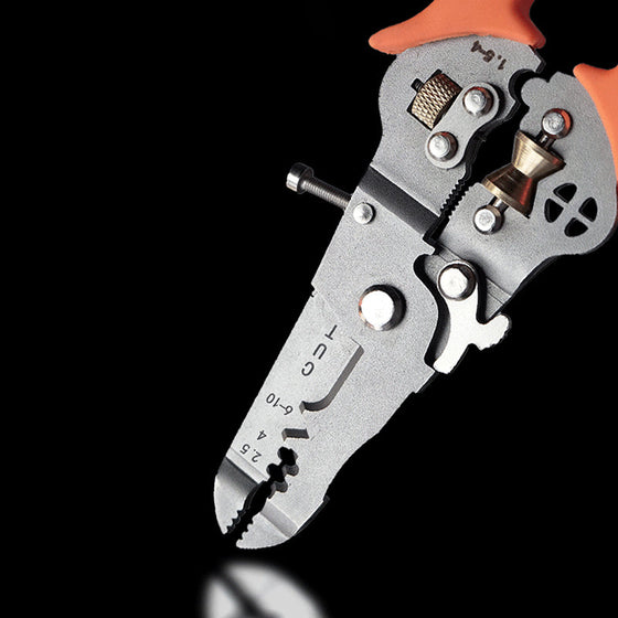 Neu Multifunktionale Abisolierzange Crimper Kabelschneider Zange