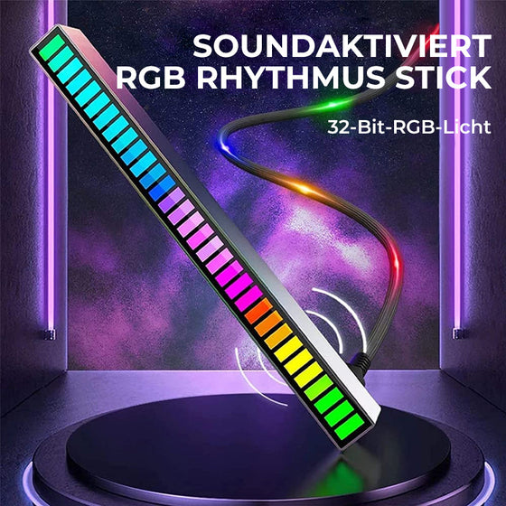 Kabellose Soundaktivierte RGB-Lichtleiste