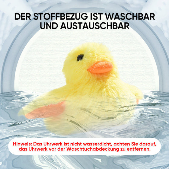 Gelbes Entenspielzeug für Katze