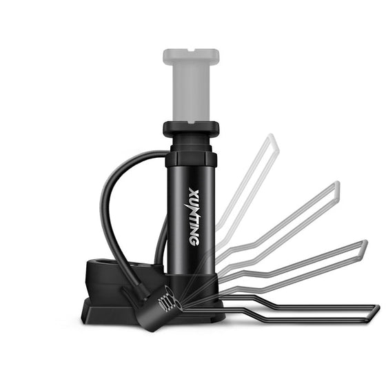 Multifunktionale tragbare Mini-Fahrradluftpumpe