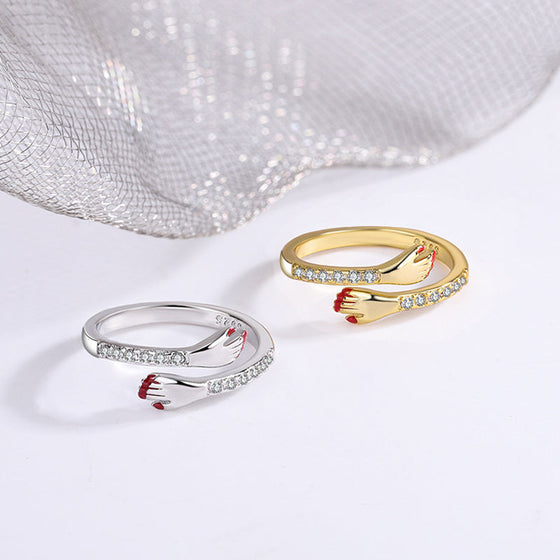 Bestes geschenk - umarmungsring