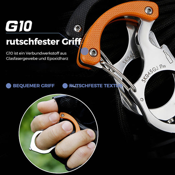 Einzelner Fingerring Schlüsselanhänger