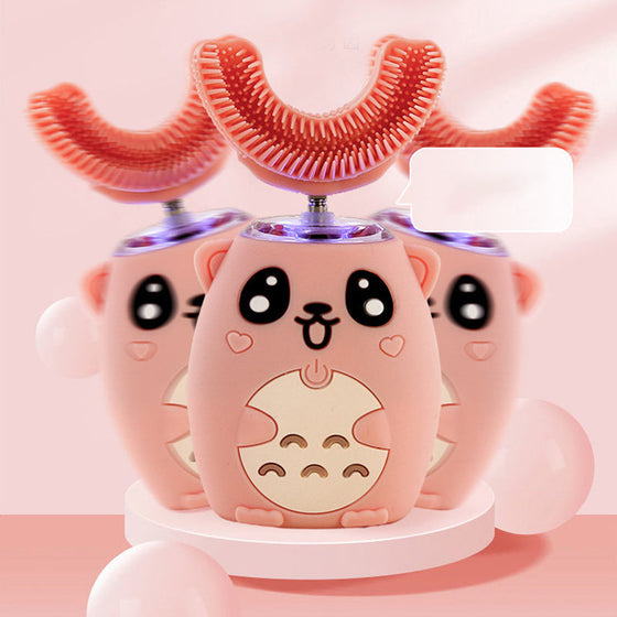 U-förmige Zahnbürste für Kinder