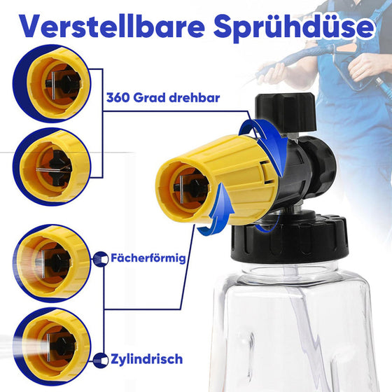 Schaumkanonen-Flaschenset