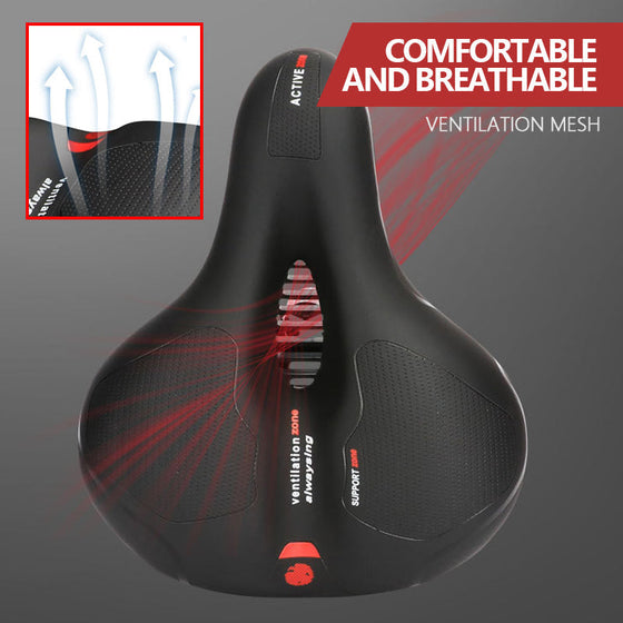 Neuer Typ Fahrradsattelkissen mit Belüftung