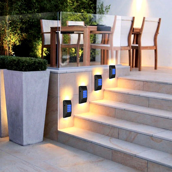 Garten-Wanddekorationsleuchten für den Außenbereich (2 Stück)