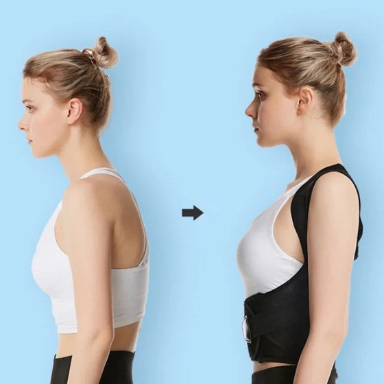 Anti Buckliger dehnbarer Rückengurt