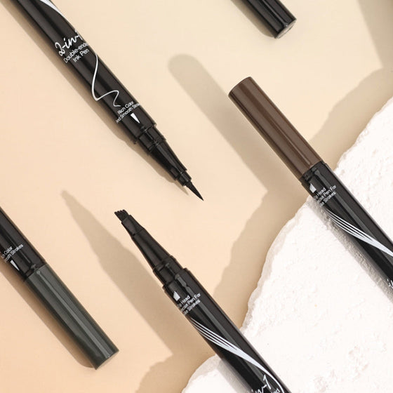 Natural Color Split Flüssiger Augenbrauenstift mit zwei Enden