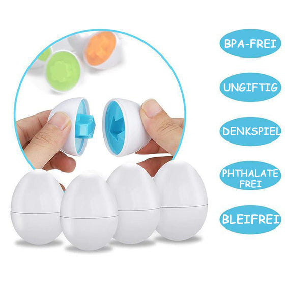 Pädagogisches Geometrisches Ei Für Kinder