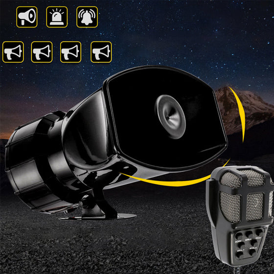 Autohupe mit Mikrofon