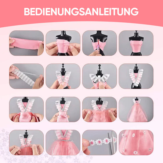 Kleiderdesign Bastelset