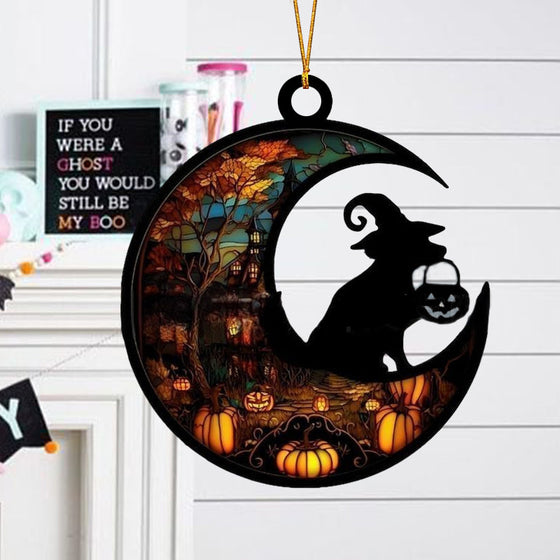 Tier auf dem Mondornament