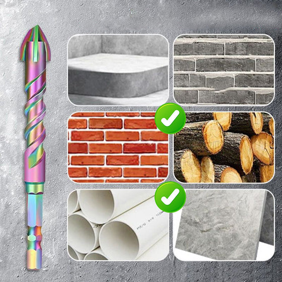 4-teiliges professionelles Titan-Bohrer-Set