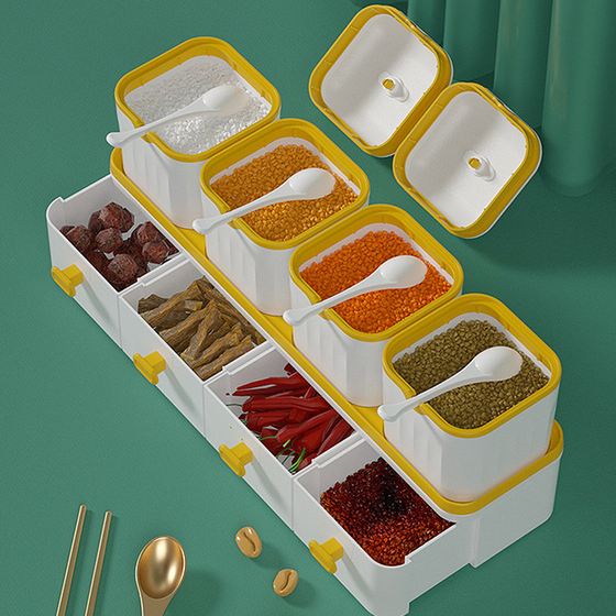 Doppellagiges Gewürzbox-Set