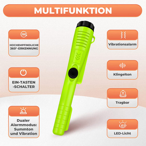 Wasserdichte Metalldetektor