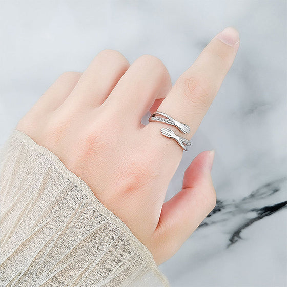 Bestes geschenk - umarmungsring