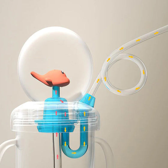 Baby-Trinkbecher mit Walspritzer