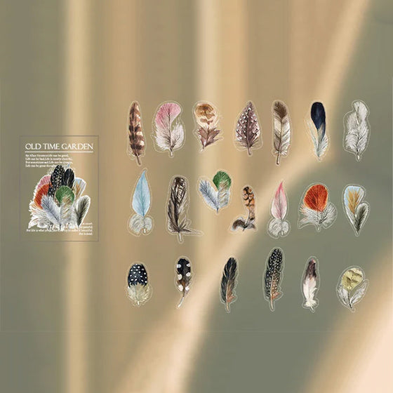 PET-Aufkleber-Set der Memory Garden-Serie