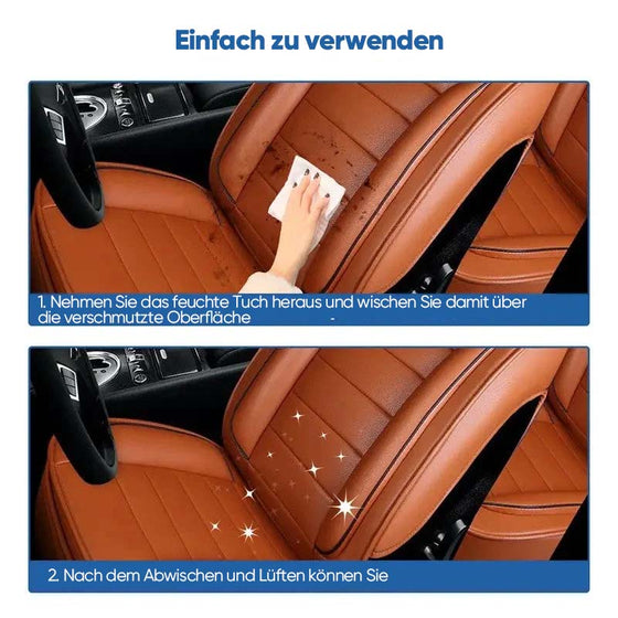 Reinigungs- und Poliertücher für den Autoinnenraum