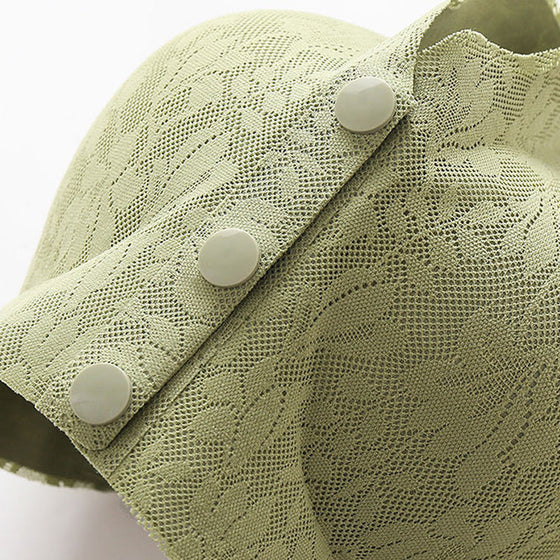 Zero Feel Spitzen-BH mit vollständiger Abdeckung und Frontverschluss