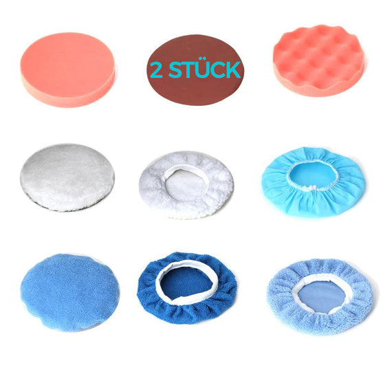 Akku-Poliergerät für Autos