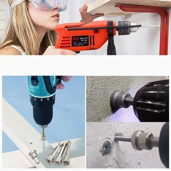 Magnetische Positionierschraubendreher-Bits (5 Stück)