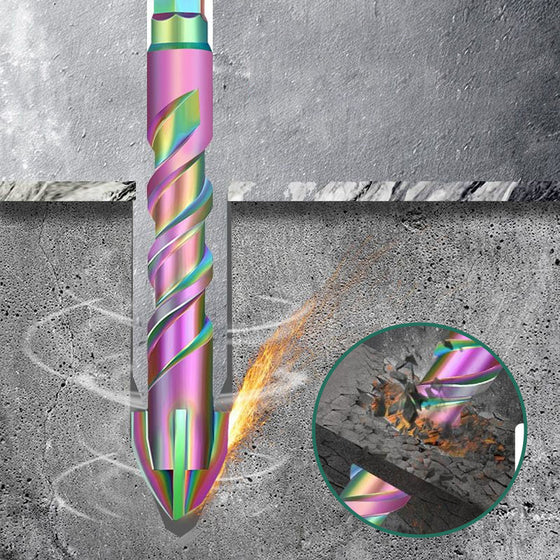 4-teiliges professionelles Titan-Bohrer-Set