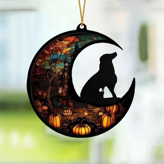 Tier auf dem Mondornament