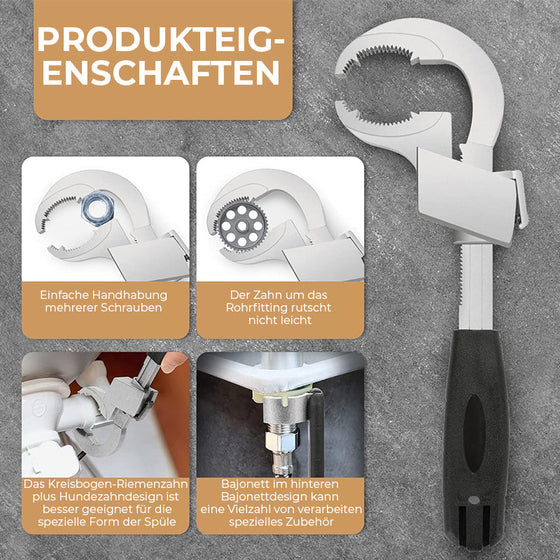 Universell Verstellbarer Doppelmaulschlüssel