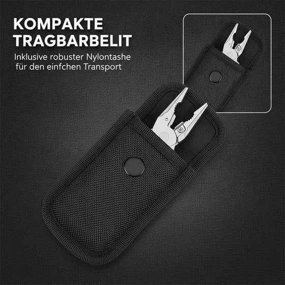 【sale60】24-in-1 Profi-Multifunktionswerkzeug mit Klappzange