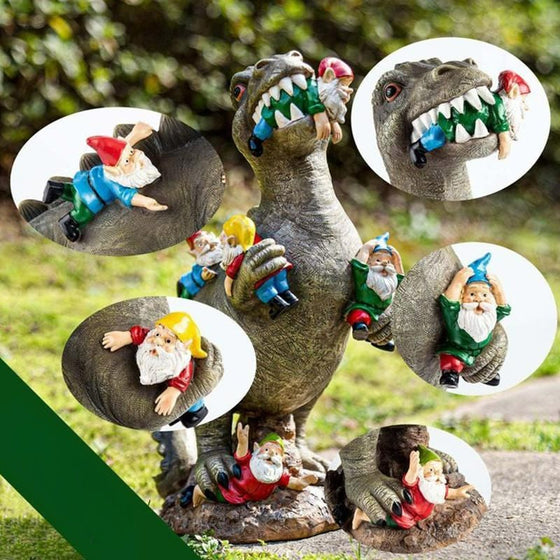 Dinosaurier Zwerg Ornamente