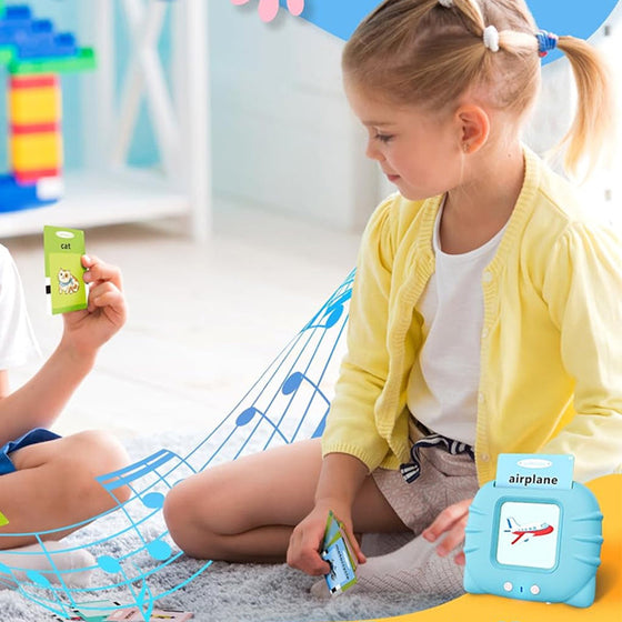 Sprechende Lernkarten für Kleinkinder von 2–4 Jahren, 224 Sichtwörter