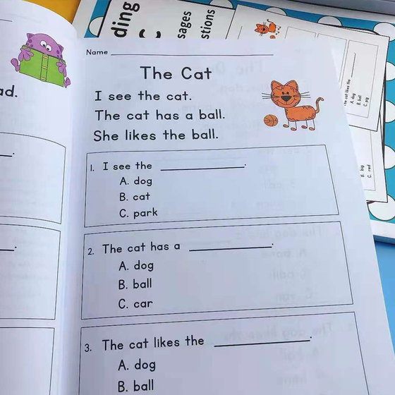 Finger-Lese-Arbeitsbuch Kernvokabular