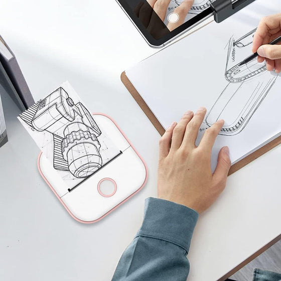 Tragbarer Mini-Bluetooth-Drucker