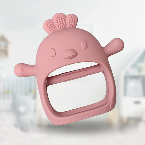Baby-Silikon-Beißhandschuh