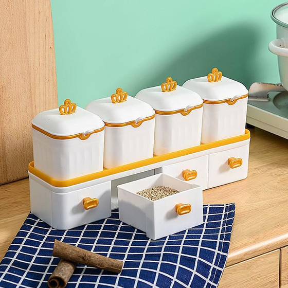 Doppellagiges Gewürzbox-Set
