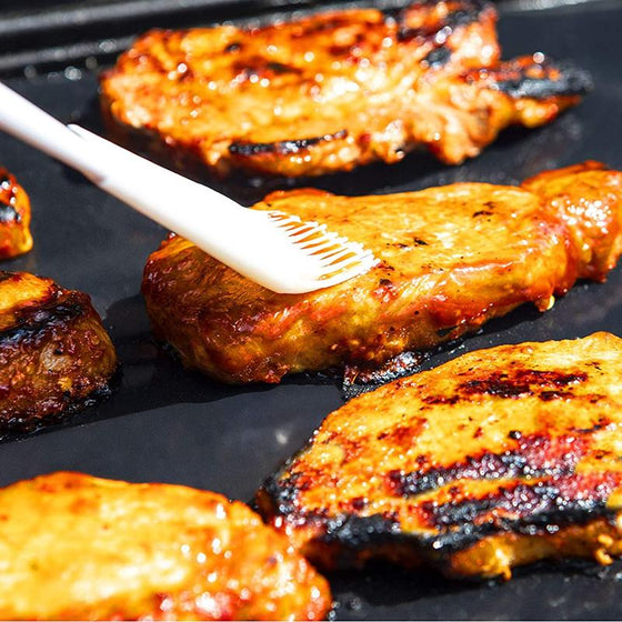 BBQ-Grillmatte mit Schneidbox