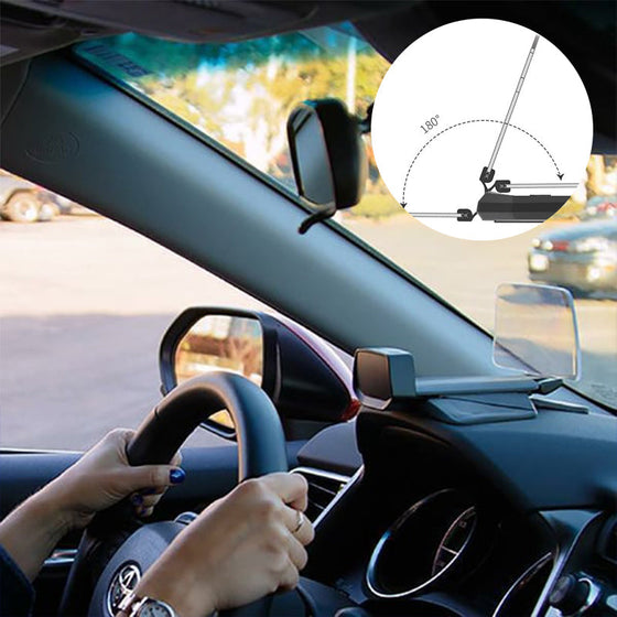 HUD-Navigationsprojektor mit kabelloser Aufladung