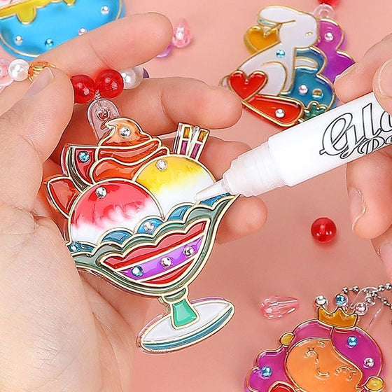 DIY Kristallfarben-Kunst- und Bastelset