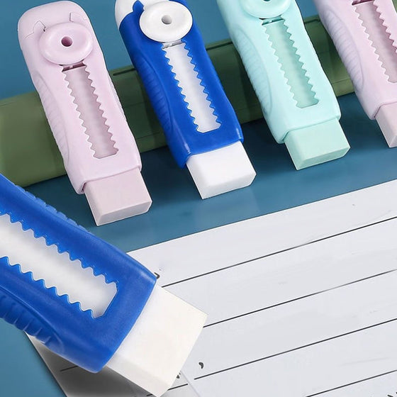 Einziehbarer Radiergummi